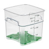 Cambro Drain Shelf for Fresh Pro Square Containers - Green - 1.9Ltr & 3.8Ltr Cambro Drain Shelf for Fresh Pro Square Containers - Green - 1.9Ltr & 3.8Ltr