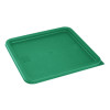 Hygiplas Square Food Storage Container Lid Green Large Hygiplas Square Food Storage Container Lid Green Large