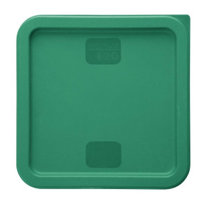 Hygiplas Square Food Storage Container Lid Green Large