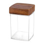 Evelin Square Food Storage Canister With Lid - 100x100x140mm