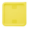 Hygiplas Square Yellow Lid to Fit 10/15/20Ltr Containers