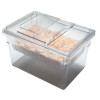 Cambro Polycarbonate Food Storage Box - Clear - 83Ltr