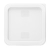 Hygiplas Square Food Storage Container Lid White Small