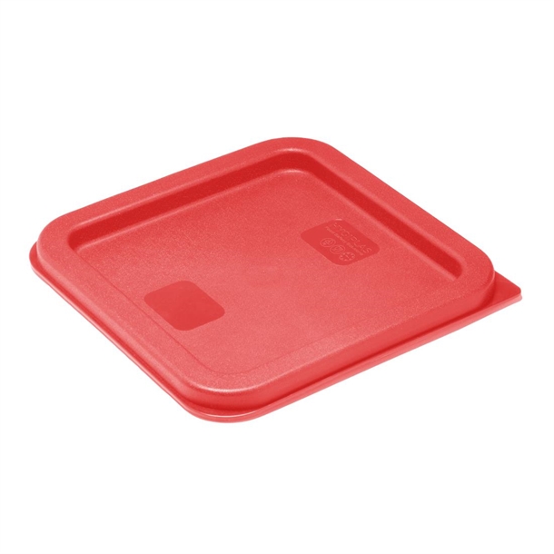 Hygiplas Square Red Lid to fit 1.5 & 3.5Ltr Containers