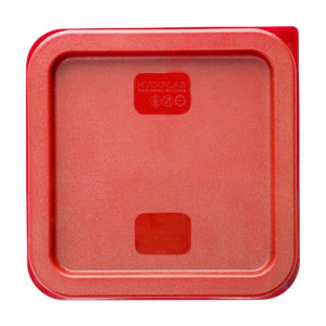 Hygiplas Square Red Lid to fit 1.5 & 3.5Ltr Containers
