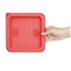 Hygiplas Square Red Lid to fit 1.5 & 3.5Ltr Containers