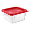 Hygiplas Square Red Lid to fit 1.5 & 3.5Ltr Containers
