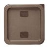Hygiplas Square Brown Lid to Fit 1.5/3.5Ltr Containers