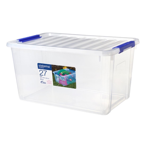 Sistema Storage Bin & Nested Lid - 27Ltr Sistema Storage Bin & Nested Lid - 27Ltr