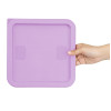 Hygiplas Square Purple Lid to Fit 5.5/7Ltr Containers