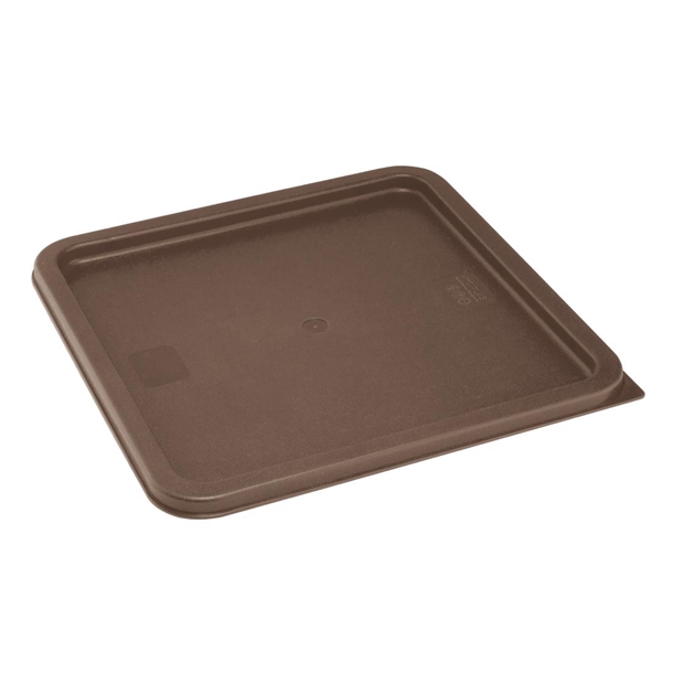 Hygiplas Square Brown Lid to Fit 10/15/20Ltr Containers