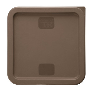 Hygiplas Square Brown Lid to Fit 10/15/20Ltr Containers
