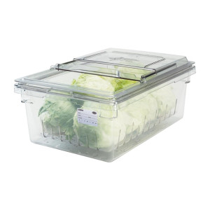 Cambro Polycarbonate Food Storage Box - Clear - 49Ltr - 460x660x230mm