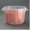Vogue Polypropylene Round Food Storage Container 10Ltr Vogue Polypropylene Round Food Storage Container 10Ltr