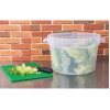 Vogue Polypropylene Round Food Storage Container 10Ltr Vogue Polypropylene Round Food Storage Container 10Ltr