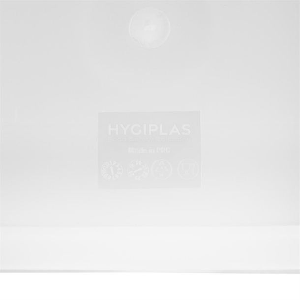 Hygiplas White Square Food Storage Container Lid Large Hygiplas White Square Food Storage Container Lid Large