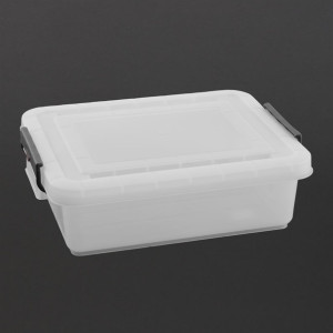 Araven Food Storage Box with Lids & Colour Coded Clips