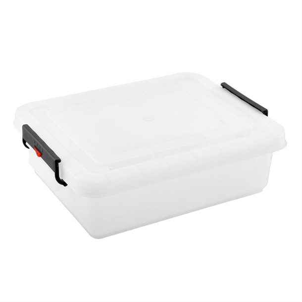 Araven Food Storage Box with Lids & Colour Coded Clips