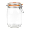 Vogue Clip Top Preserve Jars 1Ltr