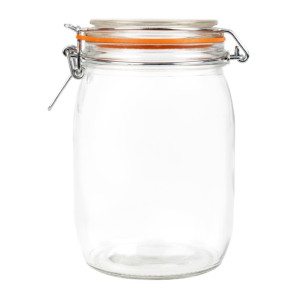 Vogue Clip Top Preserve Jars 1Ltr