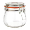 Vogue Clip Top Preserve Jars 500ml