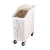Cambro Mobile Ingredient Bin White 81Ltr