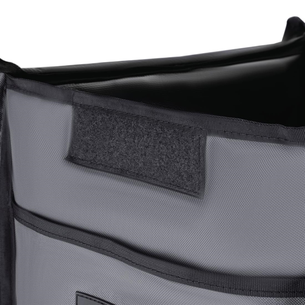 Vogue Insulated Folding Delivery Bag Grey