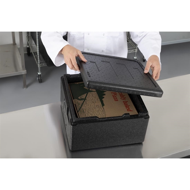 Vogue Insulated EPP Pizza Storage & Food Transport Box 22Ltr 4 Pizza Capacity Vogue Insulated EPP Pizza Storage & Food Transport Box 22Ltr 4 Pizza Capacity