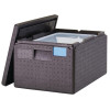 Cambro GOBOX EPP180 Top Loading GN Pan Carrier for 1/1 x 200mm Pans - Black