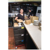 Cambro GOBOX EPP180 Top Loading GN Pan Carrier for 1/1 x 200mm Pans - Black
