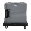 Vogue Thermal Box Carrying Trolley Black