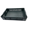 Vogue Perforated Plastic Storage Crate 600x400x120mm
