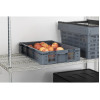 Vogue Perforated Plastic Storage Crate 600x400x120mm
