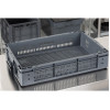 Vogue Perforated Plastic Storage Crate 600x400x120mm