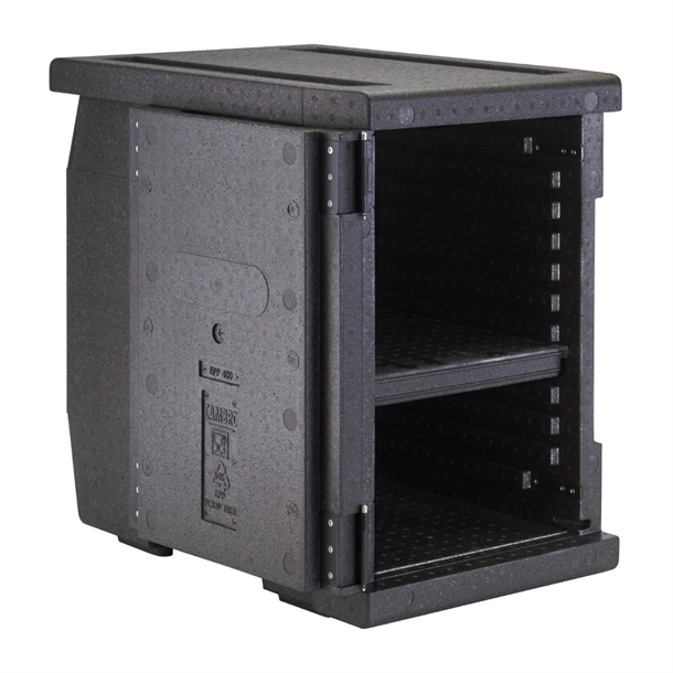 Cambro GOBOX EPP400 Front Loading GN Pan Carrier - Black - 86Ltr - 640x440x625mm Cambro GOBOX EPP400 Front Loading GN Pan Carrier - Black - 86Ltr - 640x440x625mm