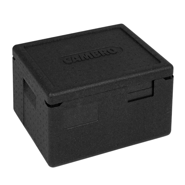 Cambro GOBOX EPP260 Top Loading GN Pan Carrier for 1/2 x 150mm Pans - Black Cambro GOBOX EPP260 Top Loading GN Pan Carrier for 1/2 x 150mm Pans - Black