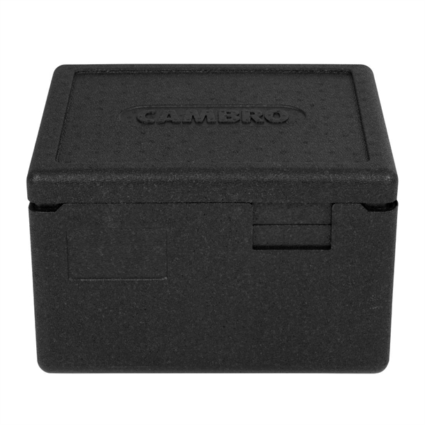 Cambro GOBOX EPP260 Top Loading GN Pan Carrier for 1/2 x 150mm Pans - Black Cambro GOBOX EPP260 Top Loading GN Pan Carrier for 1/2 x 150mm Pans - Black