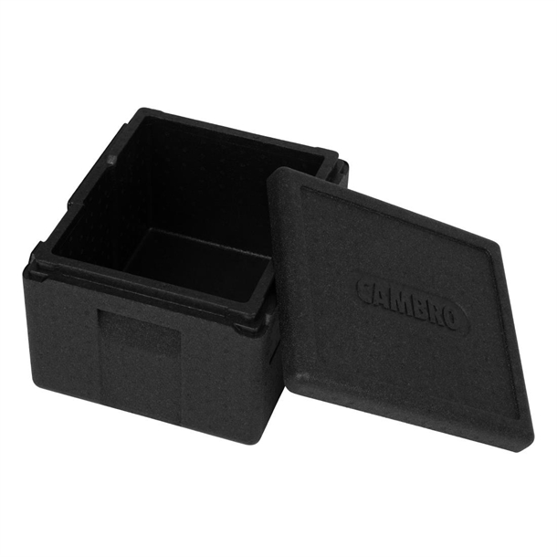 Cambro GOBOX EPP260 Top Loading GN Pan Carrier for 1/2 x 150mm Pans - Black Cambro GOBOX EPP260 Top Loading GN Pan Carrier for 1/2 x 150mm Pans - Black