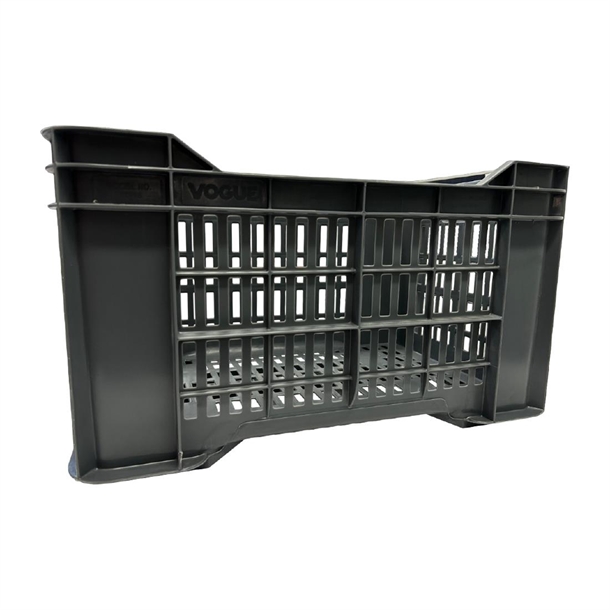 Vogue Perforated Plastic Storage Crate 542x360x290mm Vogue Perforated Plastic Storage Crate 542x360x290mm