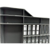 Vogue Perforated Plastic Storage Crate 542x360x290mm Vogue Perforated Plastic Storage Crate 542x360x290mm