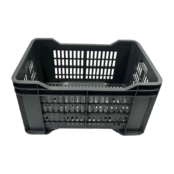 Vogue Perforated Plastic Storage Crate 542x360x290mm Vogue Perforated Plastic Storage Crate 542x360x290mm