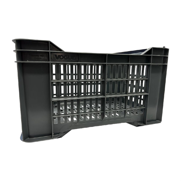 Vogue Perforated Plastic Storage Crate 542x360x290mm Vogue Perforated Plastic Storage Crate 542x360x290mm