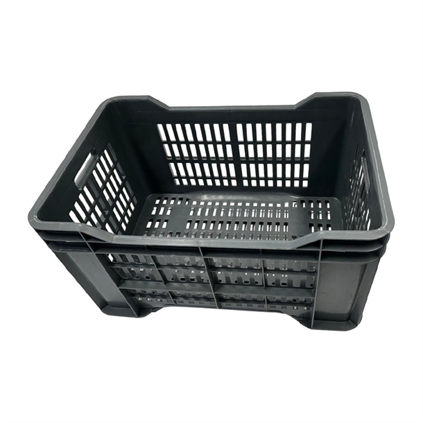 Vogue Perforated Plastic Storage Crate 542x360x290mm Vogue Perforated Plastic Storage Crate 542x360x290mm