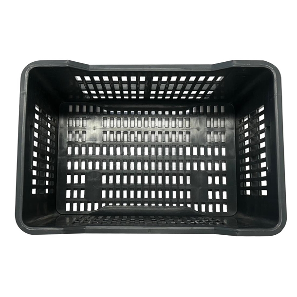 Vogue Perforated Plastic Storage Crate 542x360x290mm Vogue Perforated Plastic Storage Crate 542x360x290mm