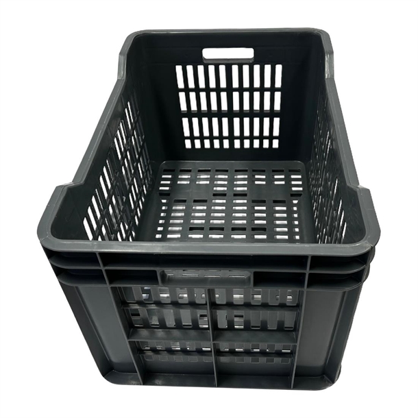 Vogue Perforated Plastic Storage Crate 542x360x290mm Vogue Perforated Plastic Storage Crate 542x360x290mm