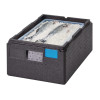 Cambro GOBOX EPP160 Top Loading GN Pan Carrier for 1/1 x 150mm pans - Black Cambro GOBOX EPP160 Top Loading GN Pan Carrier for 1/1 x 150mm pans - Black
