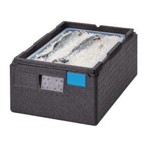 Cambro GOBOX EPP160 Top Loading GN Pan Carrier for  1/1 x 150mm pans - Black