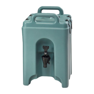 Cambro 1000LCD Camtainer Insulated Beverage Dispenser Slate Blue 44.5Ltr