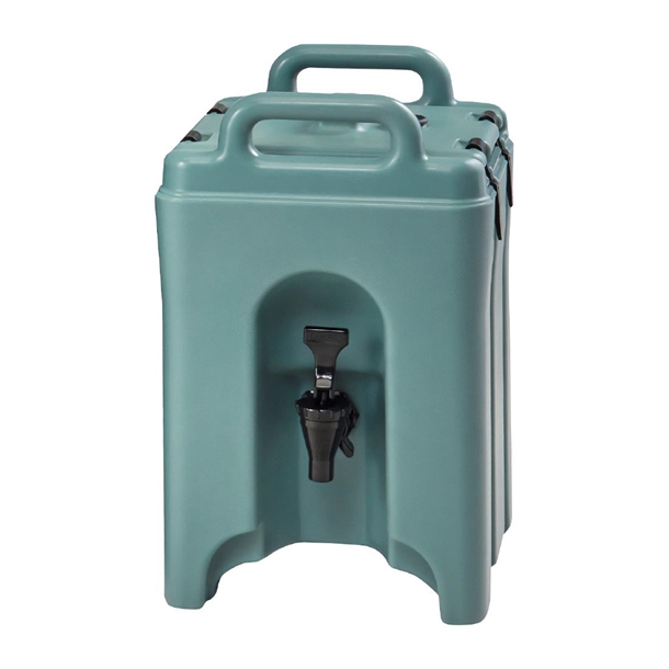 Cambro 1000LCD Camtainer Insulated Beverage Dispenser Slate Blue 44.5Ltr
