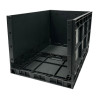 Vogue Plastic Folding Transport Storage Crate 594x396x353mm Vogue Plastic Folding Transport Storage Crate 594x396x353mm